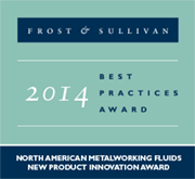 Chemetall's Frost & Sullivan Award